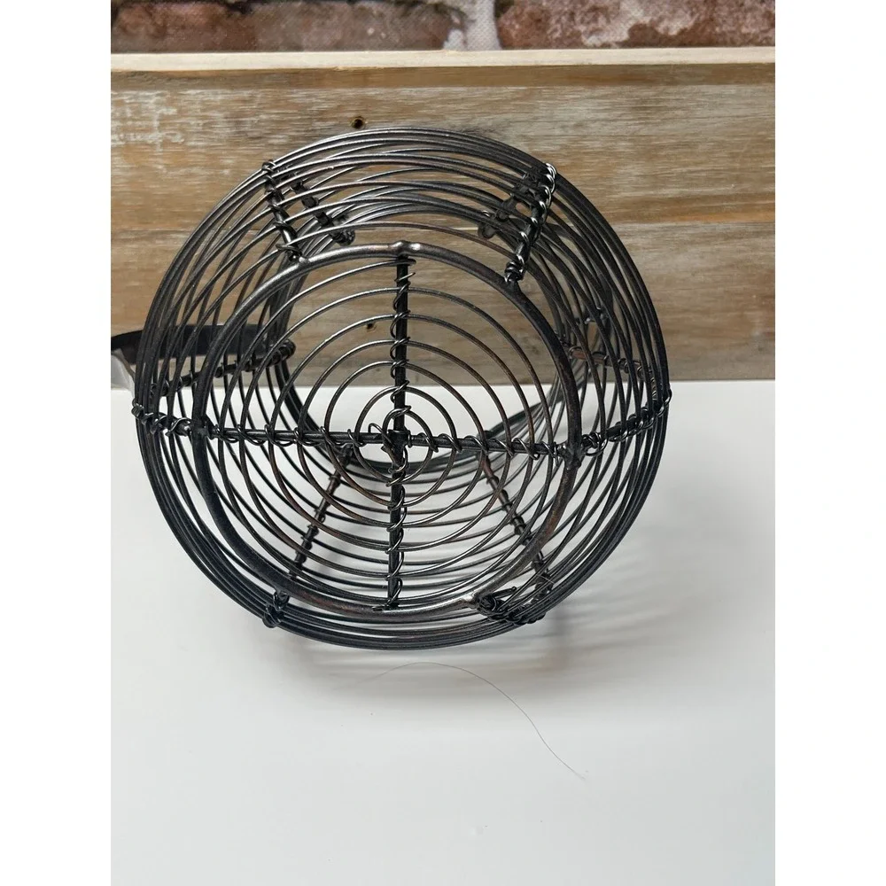 Wire Basket Pitcher Style Home Decor Black Metal